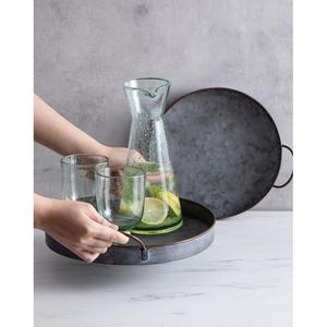 Gran demanda, bandeja de servicio galvanizada de primera calidad, bandeja de servicio de forma y tamaño personalizados para servir jugo, fruta, bebida, artículo - Product Image 1