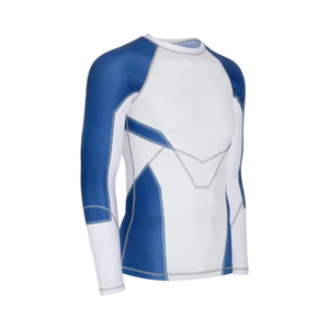 เสื้อแรชการ์ดแขนยาวผู้ชาย รุ่นใหม่ ขายดี ปี 2026 ผลิตตามแบบ OEM ระบายอากาศได้ดี ผลิตจากผ้าสแปนเด็กซ์/โพลีเอสเตอร์ แห้งเร็ว เป็นมิตรกับสิ่งแวดล้อม ป้องกันแสงแดด - Product Image 6