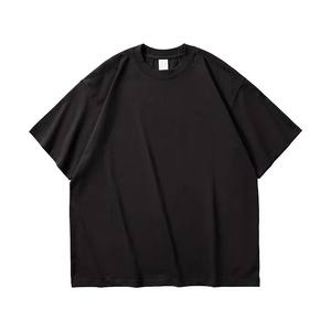 เสื้อยืดแขนสั้นเปิดไหล่ของผู้ชายพิมพ์ลายเฮฟวี่เวทเสื้อผ้าพลัสไซส์ออกแบบได้ตามต้องการ - Product Image 1