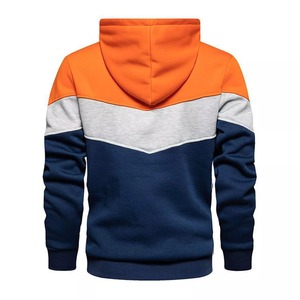 Đại học Varsity hoodie quá khổ Áo Thun thư vá trùm đầu áo Retro khuôn viên mặc thêu thiết kế thời trang dạo phố giản dị - Product Image 2