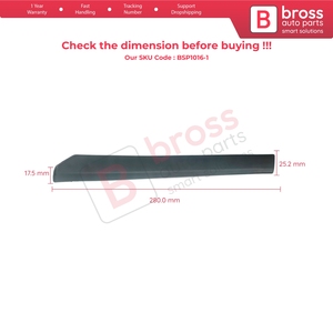 BSP1016-1 Garde-boue Protection contre les éclaboussures Garde-boue avant gauche 8K0853823C pour A4 MK4 8K5 B8 - Product Image 6