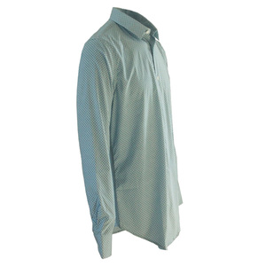 Chemise habillée décontractée pour homme en coton 100% de qualité supérieure, à manches longues, coupe ajustée, séchage rapide, anti-plis, respirante, idéale pour l'été - Product Image 4