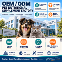 Private Label Taurine Hartondersteunende Kattenkauwstaafjes Kip & Krill smaak Functionele Huisdiertreats voor Hart, Ogen en Energiegezondheid