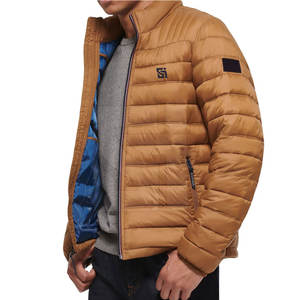 เสื้อแจ็คเก็ตขนเป็ดแขนยาวสีเหลืองสำหรับผู้ชายไซส์ใหญ่พิเศษเสื้อผ้าสำหรับฤดูหนาว - Product Image 2