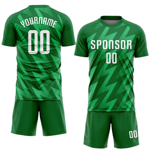 Encuentra icono similar Alta calidad Por encargo Jersey de fútbol caliente Deportes Uniformes de fútbol Transpirable Tallas grandes Precio - Product Image 1