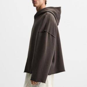 Wholesale Unisex Oversized Drop Shoulder Casual Boxy Hoodie New OEM ODM Services Custom Printed <b>Hoodies</b> for Winter - Product Image 6