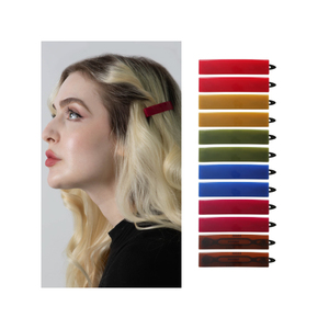 กิ๊บติดผมพลาสติก ชุดกิ๊บติดผมรูปสี่เหลี่ยมผืนผ้า ชุดกิ๊บหนีบผมแบบมีกันลื่น สำหรับผมหนา ผมบาง หรือผมเส้นเล็ก - Product Image 5