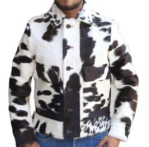 Gran oferta, chaqueta de cuero de motorista de piel de vaca personalizada para hombres, chaquetas de cuero para el pelo, cualquier color, cualquier diseño, chaqueta de cuero para hombres OEM - Product Image 1