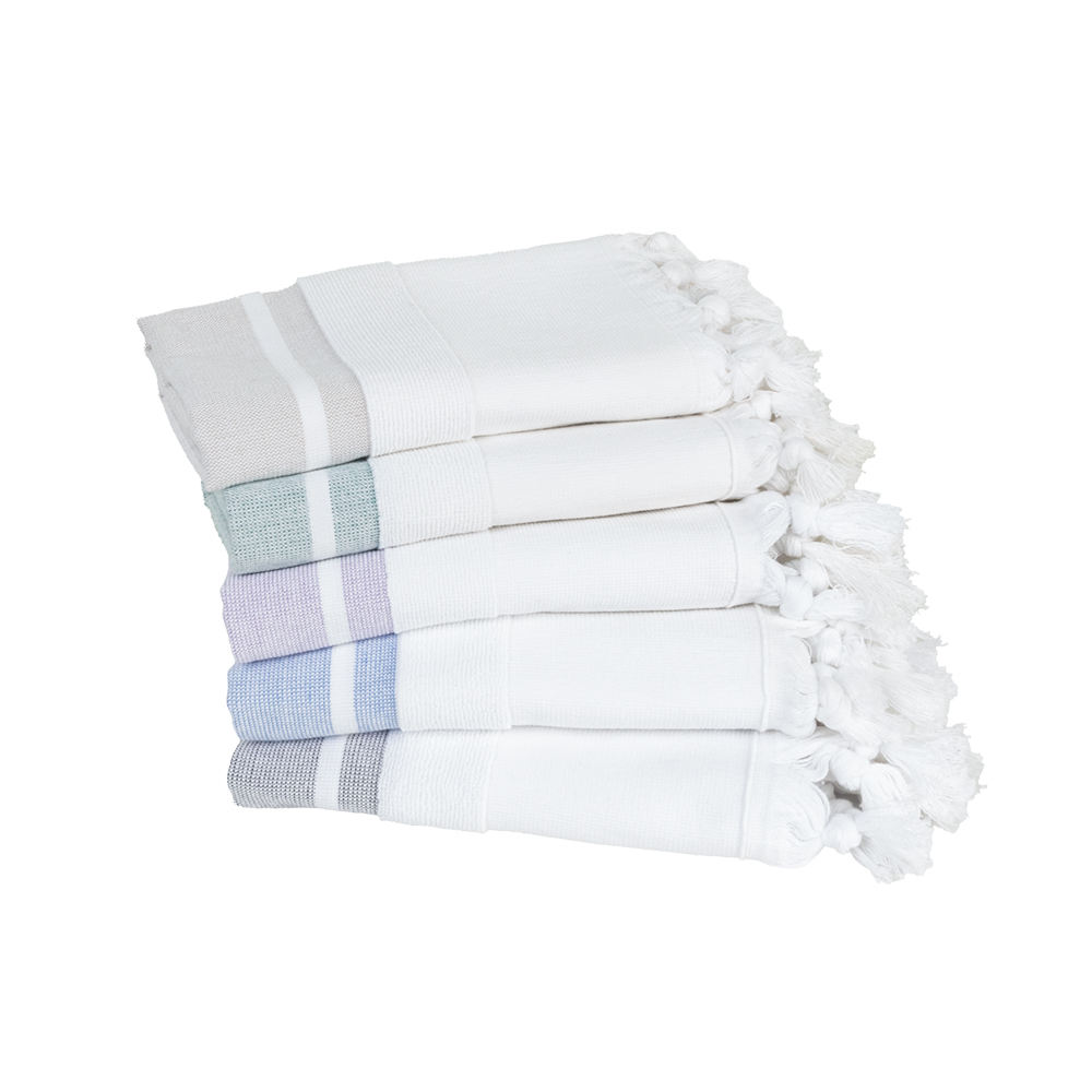 White - Latte Stripes