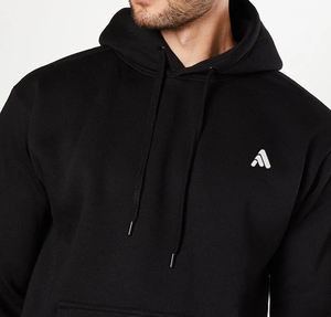 Sudaderas con Capucha Extra Grandes de Primera Calidad para Invierno, 100% Algodón, con Estampado Digital y Logotipo Personalizado en la Parte Delantera - Product Image 3