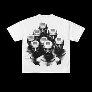 Camiseta de Cuello Redondo con Estampado Gráfico Personalizado para Hombre, de Calidad Premium, Corte Holgado, Fabricante Profesional a Precios de Mayoreo - Product Image 5