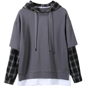 Sweat à capuche surdimensionné délavé à l'acide vintage à la mode pull ample Streetwear personnalisé à manches longues tenue décontracté pour l'hiver 2026 - Product Image 4