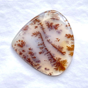 หินโมรา100% ธรรมชาติ dendritic Cabochon อัญมณีหลวมที่มีรูปร่างผสมและทุกขนาดสำหรับการทำเครื่องประดับอาเกต - Product Image 4