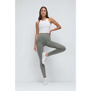 Leggings de Chifón de Compresión Sin Costuras de Cintura Media, Casuales y Elegantes - Product Image 1