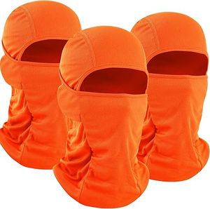 Masque de ski en tricot de créateur avec un trou cagoule personnalisée en gros pour le cyclisme scène herbeuse - Product Image 1