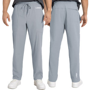 Pantalones Deportivos de Lona para Hombre con Logotipo Personalizado, Bolsillos Grandes, Cordón Ajustable, Elásticos, Transpirables, Ecológicos, Casuales, 100% Algodón, Impermeables - Product Image 4