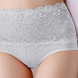 Culotte tricotée taille basse pour femmes la plus vendue Fitness décontracté respirant sur mesure motif solide taille adulte taille teinte unie - Product Image 2