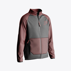 Veste polaire respirante personnalisée pour hommes, vêtements d'extérieur de course et de fitness souples et légers à fermeture éclair - Product Image 5