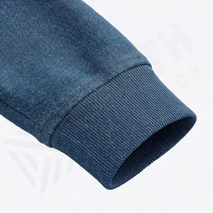 Survêtement pour homme à jambe fuselée ajustée, fermeture éclair intégrale, idéal pour les séances de sport, style streetwear moderne, vêtements de sport d'hiver - Product Image 6