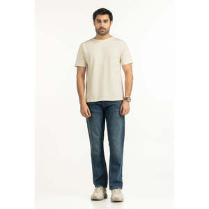 T-shirt décontracté d'hiver en jersey 100 % coton, coupe classique, respirant, écologique, MN-TS-WS25-008, fabricant OEM ODM, vente en gros - Product Image 6