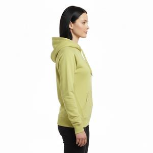 Nueva Sudadera con Capucha Color Verde Lima Polvoriento, Corte Ajustado, Tela de Algodón, Sudadera de Lujo para Mujer, Sudadera Unisex, Venta al Por Mayor - Product Image 3