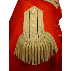 อีโบลเล็ตต์ประดับดาวแบบมีเชือกผูก ขอบแต่งพู่ สำหรับเครื่องแต่งกาย ผลิตจากทองคำอังกฤษ เป็นมิตรกับสิ่งแวดล้อม - Product Image 3