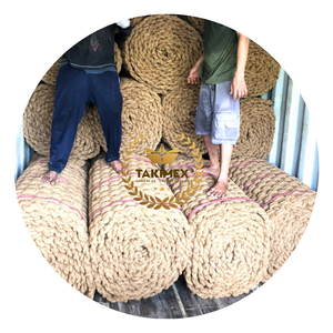 High Quality Eco-Friendly Handmade Coir <b>Mat</b> from Vietnam 35mm <b>Outdoor</b> Thickness Custom Size Washable Feature - Product Image 1