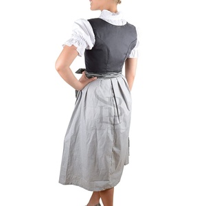 Robe Dirndl Traditionnelle Allemande Longue Personnalisée pour Femmes Dirndl Bavarais / Dirndl Personnalisé / Robe Dirndl Allemande - Product Image 5