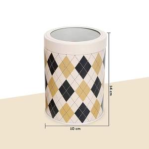 Tarro decorativo con tapa hecho a mano, hecho de materiales de primera calidad, perfecto para el suministro a granel y el almacenamiento en la cocina. - Product Image 3