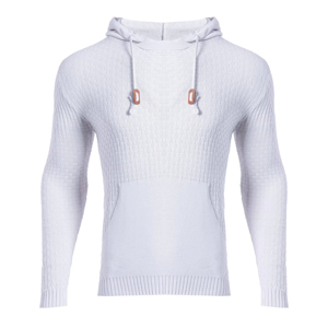 Jersey de manga larga con capucha para hombre, suéter de punto, estilo de bolsillo Base de moda, suéter informal para hombre, Material de alta calidad - Product Image 1