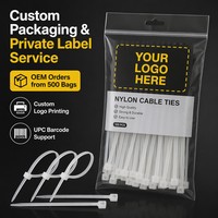 Attaches en plastique de 2,5 mm, 3,6 mm, 4,8 mm, multicolores, autobloquantes, flexibles, en nylon, écologiques, pour câbles 94V-2, fabriquées en Chine