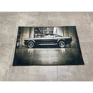 Mustang <b>Car</b> <b>Rug</b>: Anti-Slip Accent <b>Rug</b>, Printed <b>Rug</b>,With Pile Soft <b>Rug</b> - Product Image 1