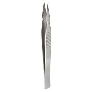 Pince à épiler droite Carmalt en acier inoxydable allemand, 4,5 pouces, forceps chirurgical, pince à épiler Carmalt - Product Image 2