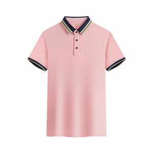 Camisa Polo de Manga Corta para Hombre, Diseño Casual Holgado con Botones, Color Sólido, Verano, Personalizable con Logotipo OEM - Product Image 4
