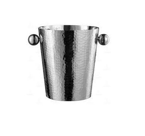 Seau à glace isolé en acier inoxydable à double paroi argenté avec couvercle, idéal pour les fêtes et les pique-niques - Product Image 4