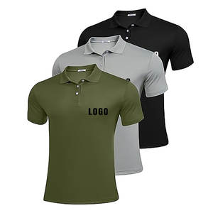 Professionnel grande taille hommes polos hommes entraînement Streetwear décontracté léger 65% coton et 35% Polyester tissu Durable - Product Image 5