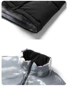 Blouson matelassé pour homme, imperméable, veste de sport d'hiver, 2025, qualité supérieure personnalisée, blouson matelassé pour homme, livraison DDP - Product Image 5