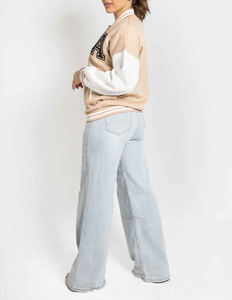 Offre Spéciale vêtements décontractés personnalisés de haute qualité Baseball Vintage Letterman Varsity vestes pour hommes à manches en cuir veste d'hiver - Product Image 6