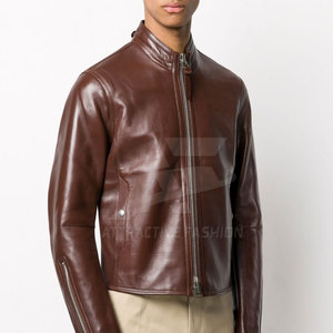 Casual Winter <b>Jacket</b> With Smooth Outdoor Style For Modern <b>Men</b> <b>Leather</b> <b>Jacket</b> Everyday Wear - Product Image 2