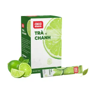 Mezcla de té de limón AKA al precio más barato al por mayor, 224g, buen sabor, té de verano para beber en bolsita de té degradable del proveedor principal
