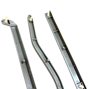 Kit de estriberas traseras de plástico de Casa Lambretta (6 piezas) - Product Image 3