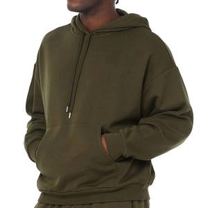 Sudadera con capucha de lana de mezcla pesada personalizada para hombre, diseña tu propia sudadera de invierno, sudaderas con capucha de Independent Trading Co, técnicas de teñido liso - Product Image 3