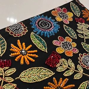 Bolso de noche con cuentas hecho a mano y cuentas de cristal, bolso de mano elegante para mujer, bolso de moda para fiesta y boda - Product Image 4