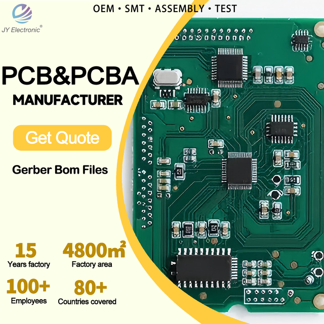 Custom One-Stop PCB Assembly Service Professional Printed Circuit Board (PCBA) SMT Layout Turnkey Assembly Electronics Prototype
