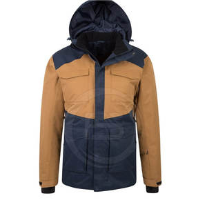 Chaquetas de Esquí con Capucha para Hombre, Precio al por Mayor, Suministro Directo de Fábrica, Nueva Venta, Diseño Personalizado con Logotipo Frontal - Product Image 3