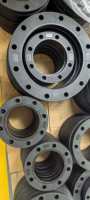 ASTM PP-beschichtete Flanschplatte mit glatter Oberfläche PN16 2-12 Zoll HDPE Stumpfschweißflanschadapter Amerikanischer Rohrleitungsanschluss