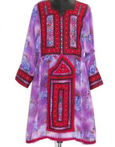 Robe de Banjara Vintage Antique, avec broderie à la main, robe Unique de bohème - Product Image 1