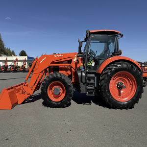 Tracteur agricole diesel Kubota M7 d'occasion, série 20 CV, transmission par engrenages, haute puissance, avec garantie de 5 ans, haute productivité - Product Image 1
