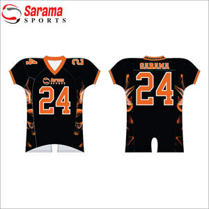 2021 et 2022 Concevez votre propre équipe de football américain Portez des kits d'uniforme Respirant et grande taille Caractéristiques Techniques imprimées - Product Image 2