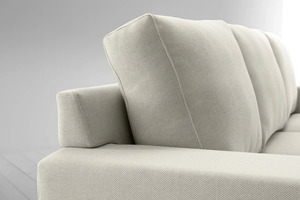 Juego de sofás modernos para sala de estar, sofá seccional de tela de lujo, chaise longue reversible funcional, sofá cama de 3 plazas para muebles de hogar - Product Image 2